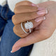 Olyssia Diamond Set 2 Rings 3 ct TCW