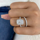 Olyssia Diamond Set 2 Rings 3 ct TCW