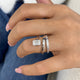 Vaterra Ring 1.9 ct TCW , Solid Gold 14k
