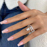 Vaterra Ring 1.9 ct TCW , Solid Gold 14k
