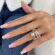 Vaterra Ring 1.9 ct TCW , Solid Gold 14k