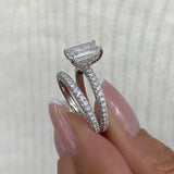 Clarionne Diamond Set 2 Rings 3.7 ct TCW