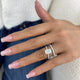Ophelienne Diamond Set 2 Rings 4.3 ct TCW