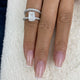 Ophelienne Diamond Set 2 Rings 4.3 ct TCW