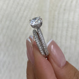 Isolde Diamond Set 2 Rings 3.7 ct TCW