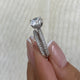 Isolde Diamond Set 2 Rings 3.7 ct TCW