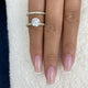 Gwynora Diamond Set 2 Rings 3.7 ct TCW