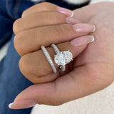 Cordelia Ring 4.8 ct TCW , Solid Gold 14k