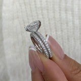 Cordelia Ring 4.8 ct TCW , Solid Gold 14k