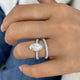 Rosavelle Ring 3.8 ct TCW , Solid Gold 14k