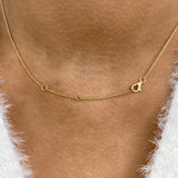 Diamond Pendant Necklace 5 ct Yellow Gold