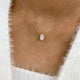 Diamond Pendant Necklace 5 ct Yellow Gold