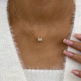 Diamond Pendant Necklace 5 ct Yellow Gold