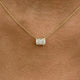 Diamond Pendant Necklace 5 ct Yellow Gold