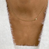 Diamond Pendant Necklace 5 ct Yellow Gold