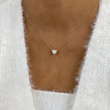 Diamond Pendant Necklace 5 ct Yellow Gold