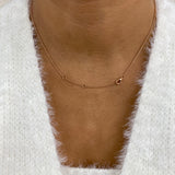 Diamond Pendant Necklace 5 ct Rose Gold