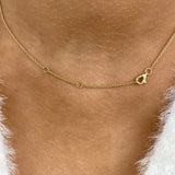 Diamond Pendant Necklace 5 ct Yellow Gold