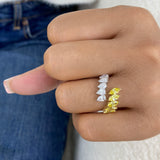 Prong Ring Ring 1.6ct TCW, 14K Gold