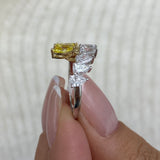 Prong Ring Ring 1.6ct TCW, 14K Gold