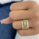 Ring 3.9ct TCW, 14K Gold