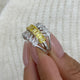 Ring 3.9ct TCW, 14K Gold