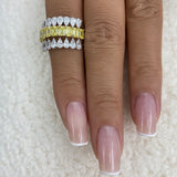 Ring 3.9ct TCW, 14K Gold