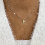 Diamond Pendant Necklace 1 ct White Gold