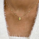 Diamond Pendant Necklace 1 ct Yellow Gold