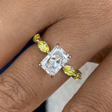 Eveloria Diamond Engagement Ring 2.5 ct TCW