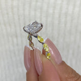 Marcelline Ring 3.6 ct TCW , Solid Gold 14k