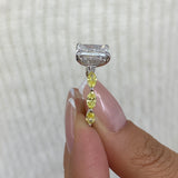 Marcelline Ring 3.6 ct TCW , Solid Gold 14k