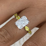 Marcelline Diamond Engagement Ring 3.6 ct TCW