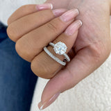 Triselle Diamond Set 2 Rings 4.2 ct TCW