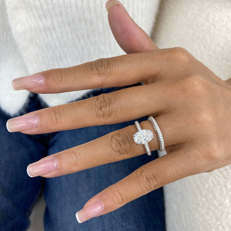 Ferelle Diamond Set 2 Rings 3.8 ct TCW