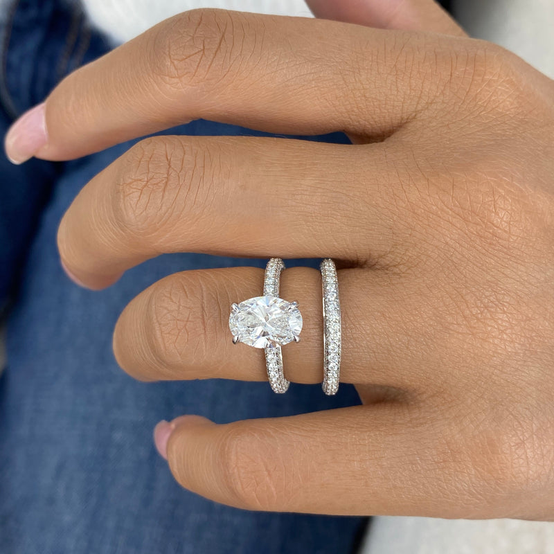 Ferelle Diamond Set 2 Rings 3.8 ct TCW