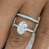 Ferelle Diamond Set 2 Rings 3.8 ct TCW