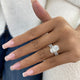 Marlette Diamond Set 2 Rings 4.9 ct TCW
