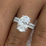 Marlette Diamond Set 2 Rings 4.9 ct TCW