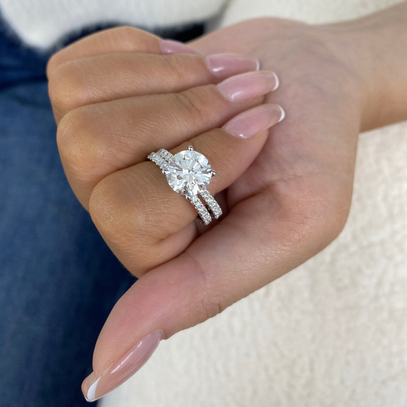 Alune Diamond Set 2 Rings 3.9 ct TCW