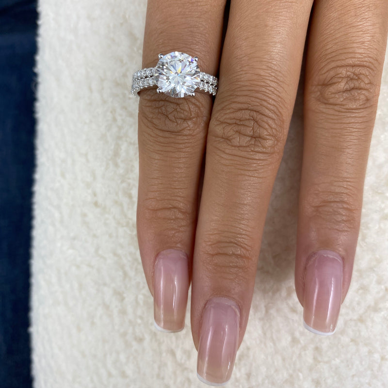 Alune Diamond Set 2 Rings 3.9 ct TCW