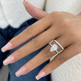 Vyre Diamond Set 2 Rings 2.9 ct TCW