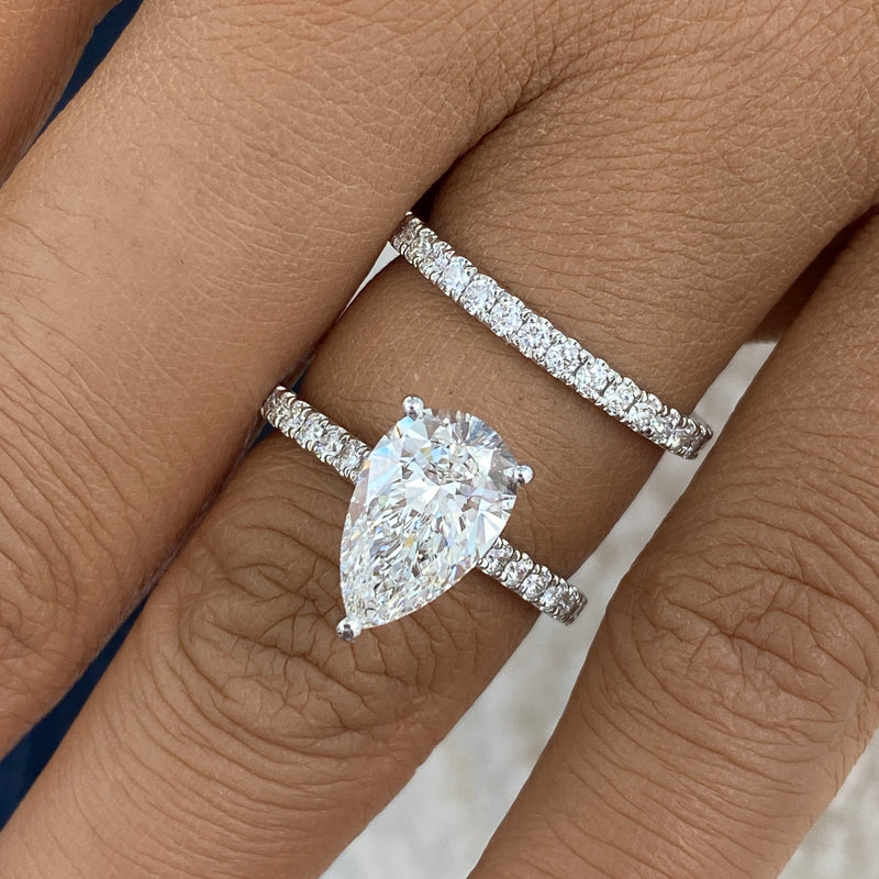 Vyre Diamond Set 2 Rings 2.9 ct TCW