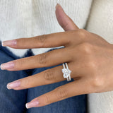 Ellun Diamond Set 2 Rings 3.8 ct TCW