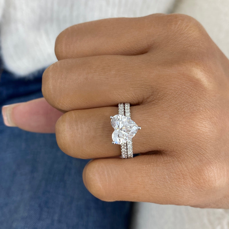 Ellun Diamond Set 2 Rings 3.8 ct TCW