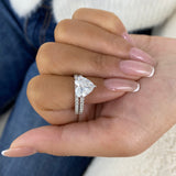 Ellun Diamond Set 2 Rings 3.8 ct TCW