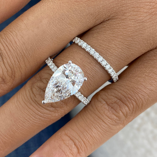 Norae Diamond Set 2 Rings 4.8 ct TCW