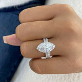 Luxe Diamond Set 2 Rings 3.2 ct TCW