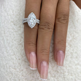 Luxe Diamond Set 2 Rings 3.2 ct TCW