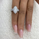 Luxe Diamond Set 2 Rings 3.2 ct TCW